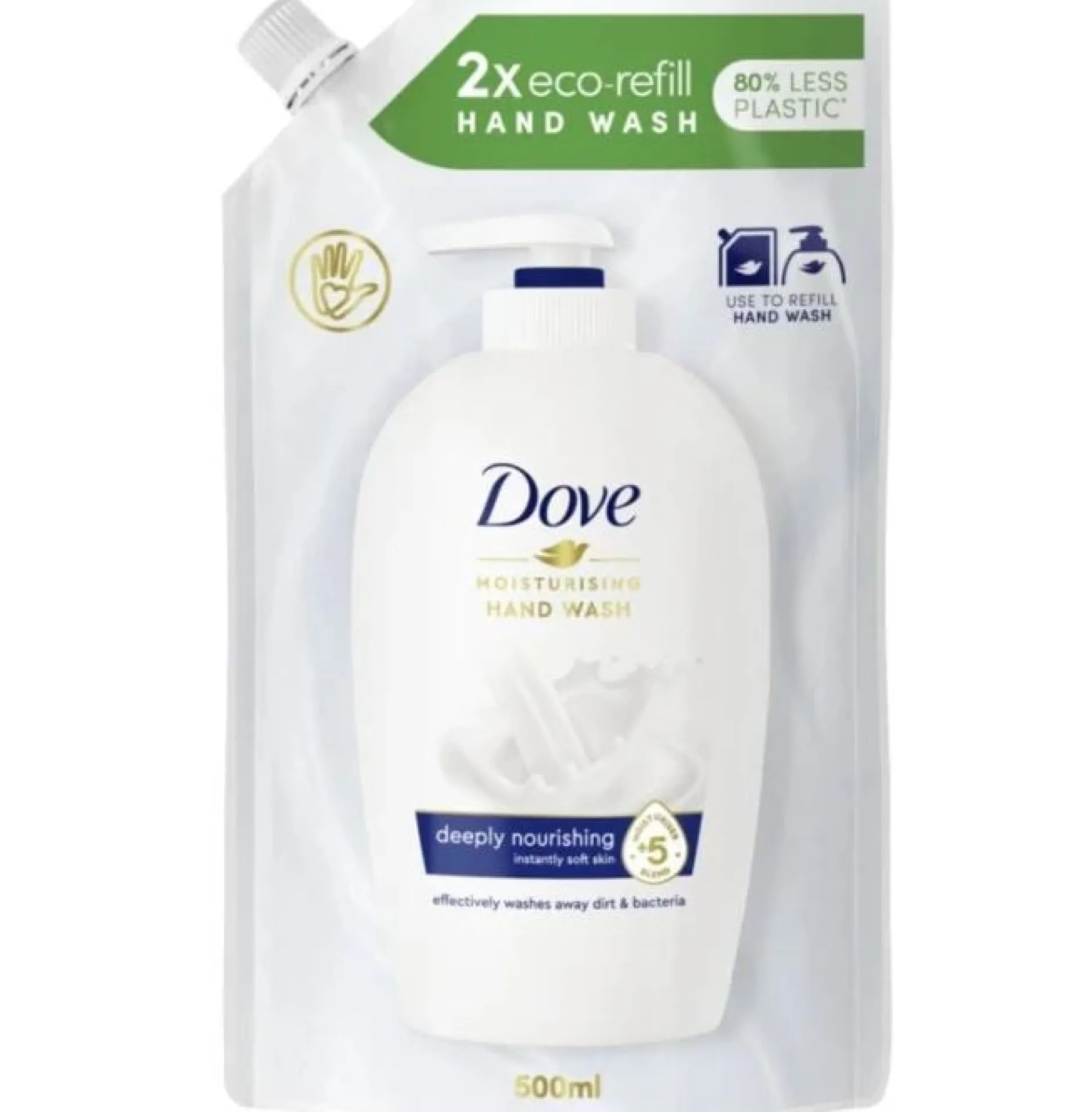 Dove Moisturising Hand Wash Refill 500 ml