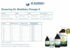 Dr Baddaky Omega-3 200 ml