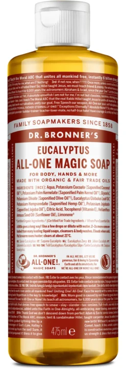 Dr. Bronner All One Eucalyptus Liquid Soap 475 ml
