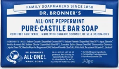 Dr. Bronner’s Peppermint Bar Soap 140 g