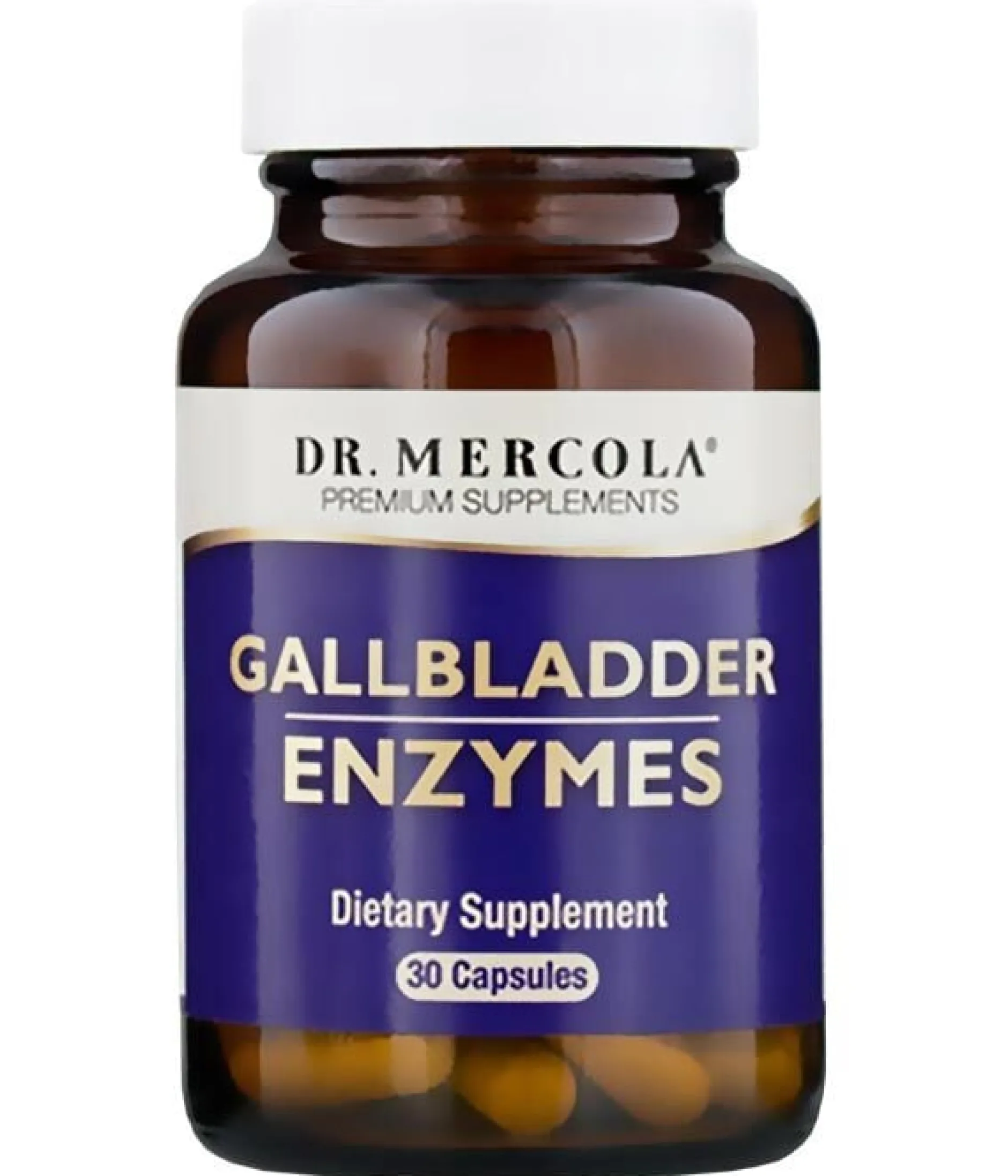DR.MERCOLA Gallbladder Enzymes 30 kapslar