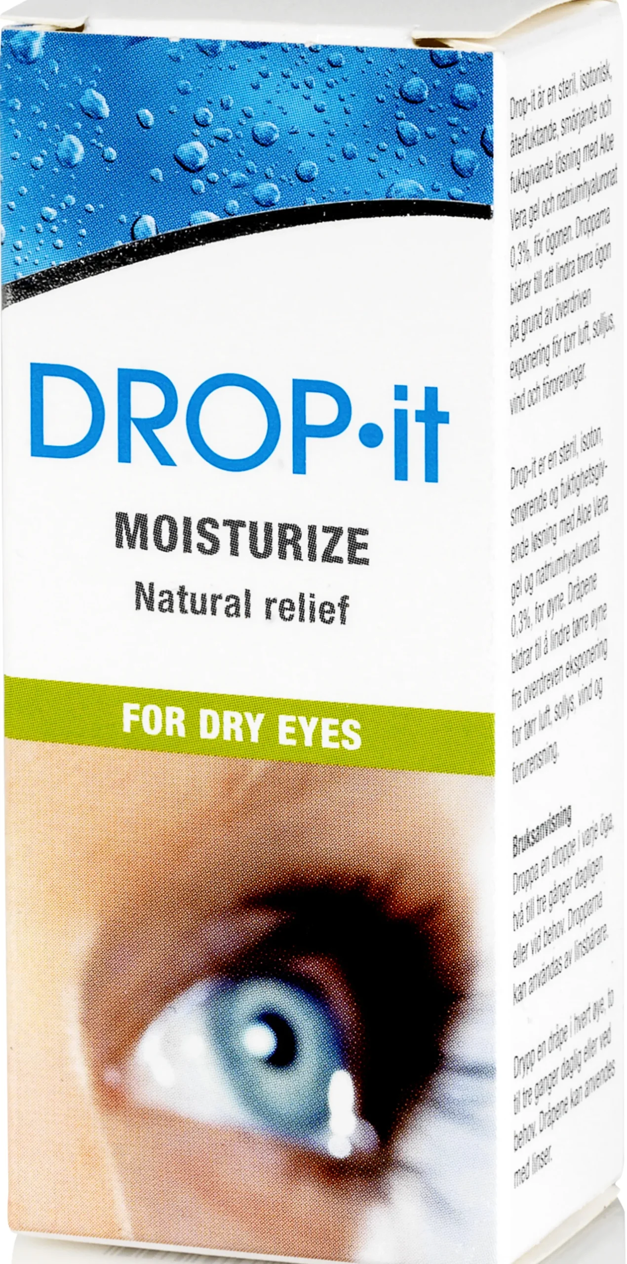 Drop-it Ögondroppar för torra ögon 10 ml