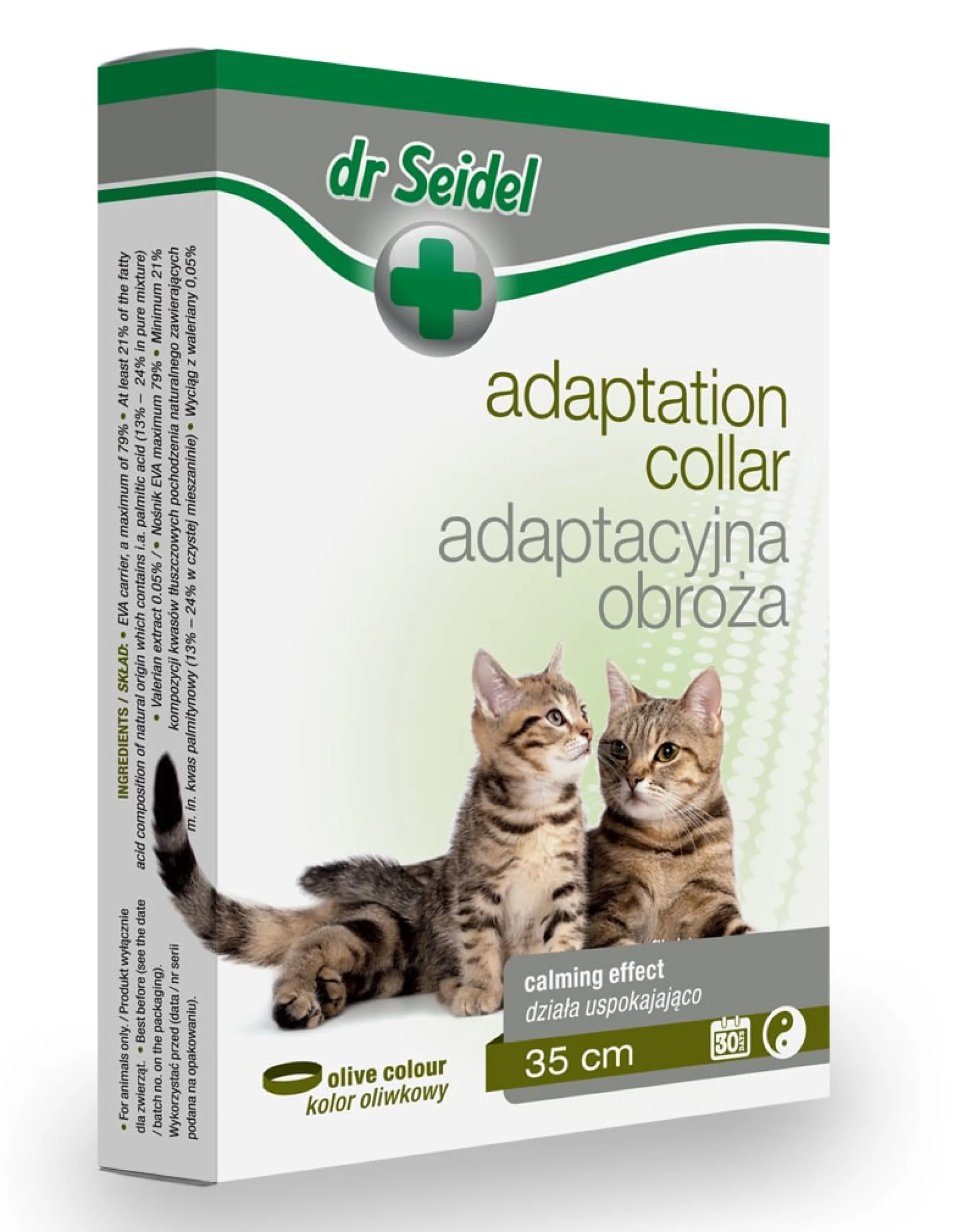 Dr Seidel Adaptation halsband för katter 35 cm