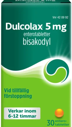 Dulcolax enterotablett 5mg, 30st