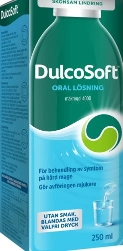 DulcoSoft Makrogol 4000, flaska 250 ml