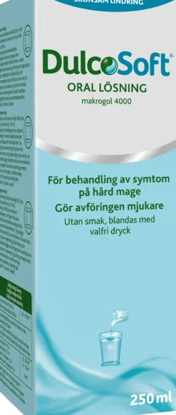 DulcoSoft Makrogol 4000, flaska 250 ml