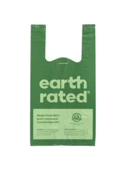 Earth Rated Hundbajspåsar med handtag Oparfymerade 120 st