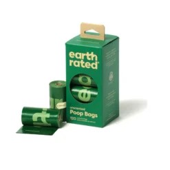 Earth Rated Hundbajspåsar Refill Oparfymerade 8 x 15 st