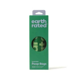 Earth Rated Hundbajspåsar Single Lavendel 300 st