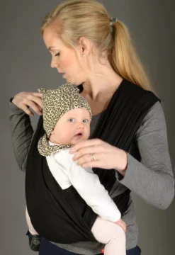 EasyHug Original Bärsjal Svart M