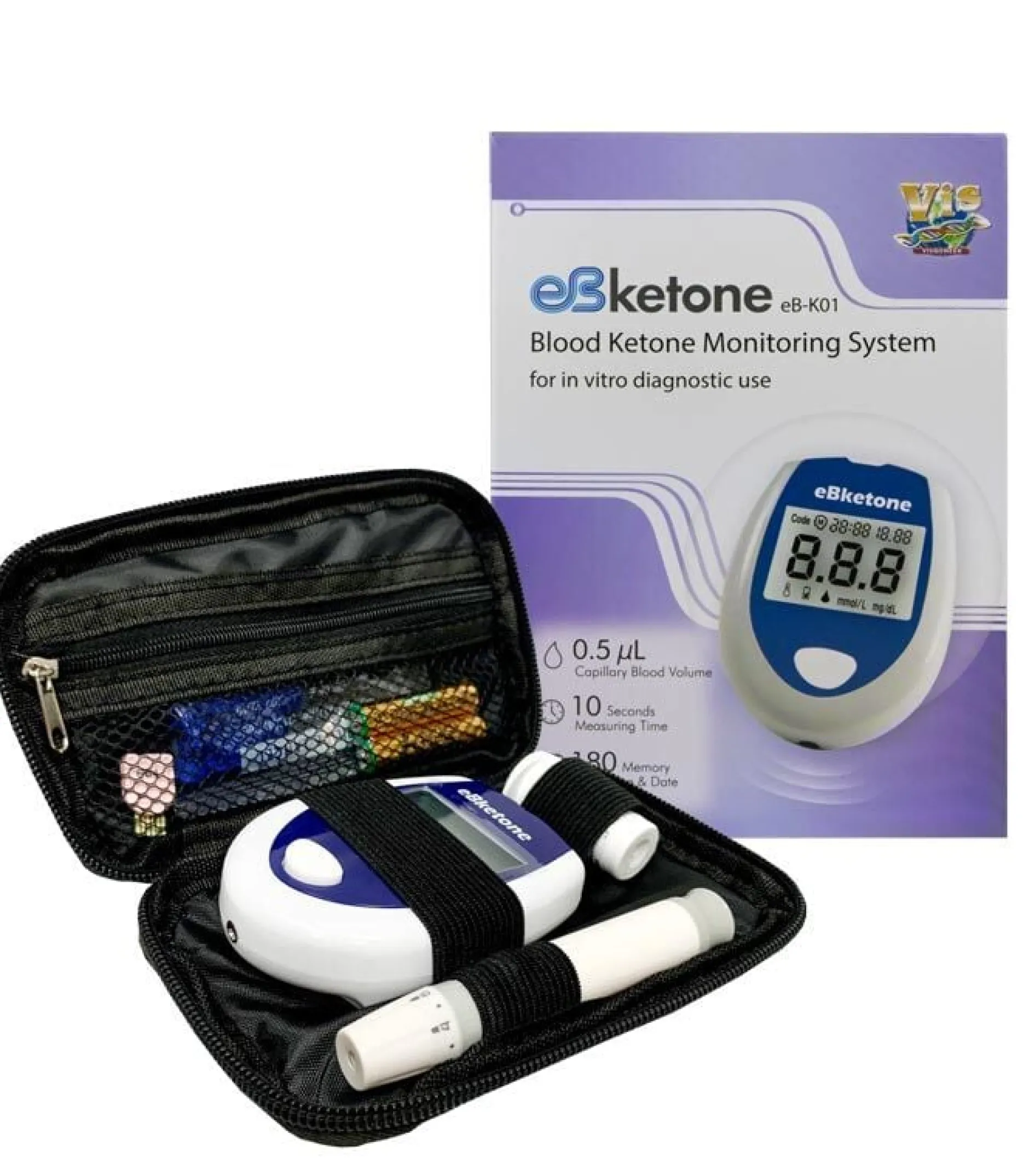 eBketone Blodketonmätare Kit