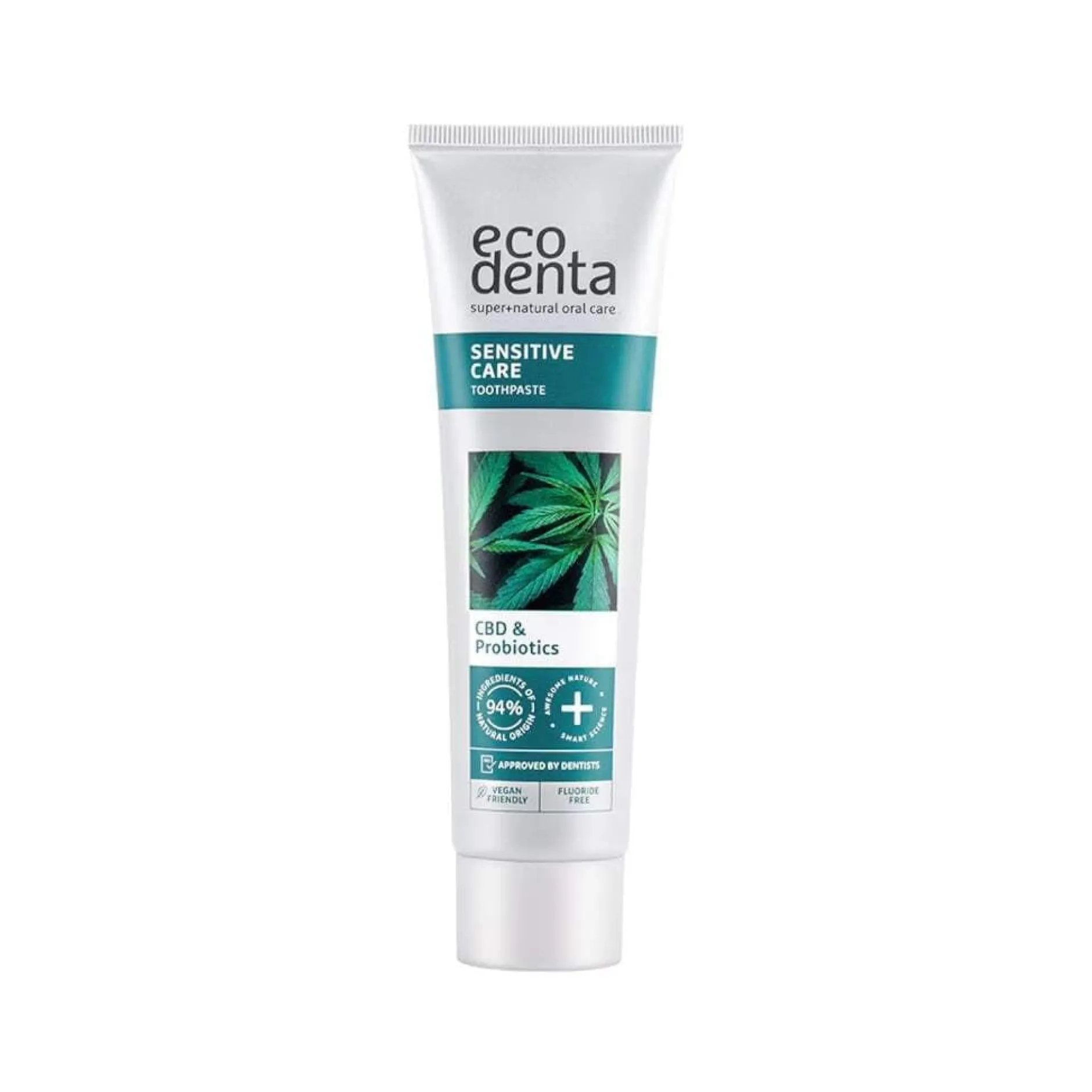 Ecodenta Sensitive Toothpaste With Cbd And Probiotics 100 ml