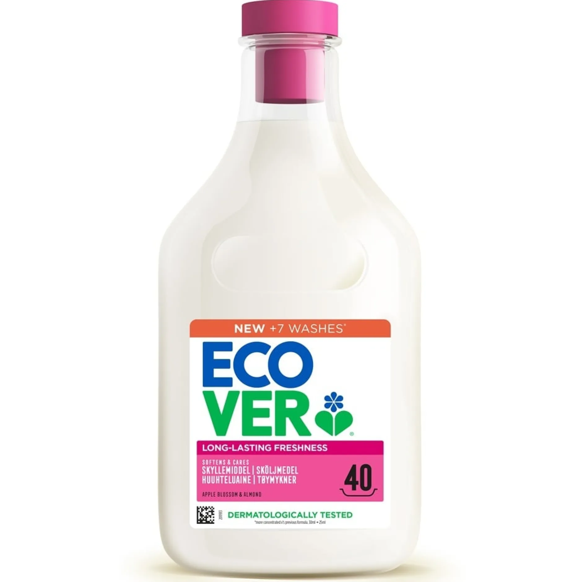 Ecover Sköljmedel Apple Blossom & Almond 1 liter
