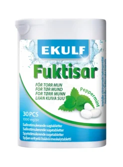 EKULF Fuktisar Peppermint 30 sugtabletter