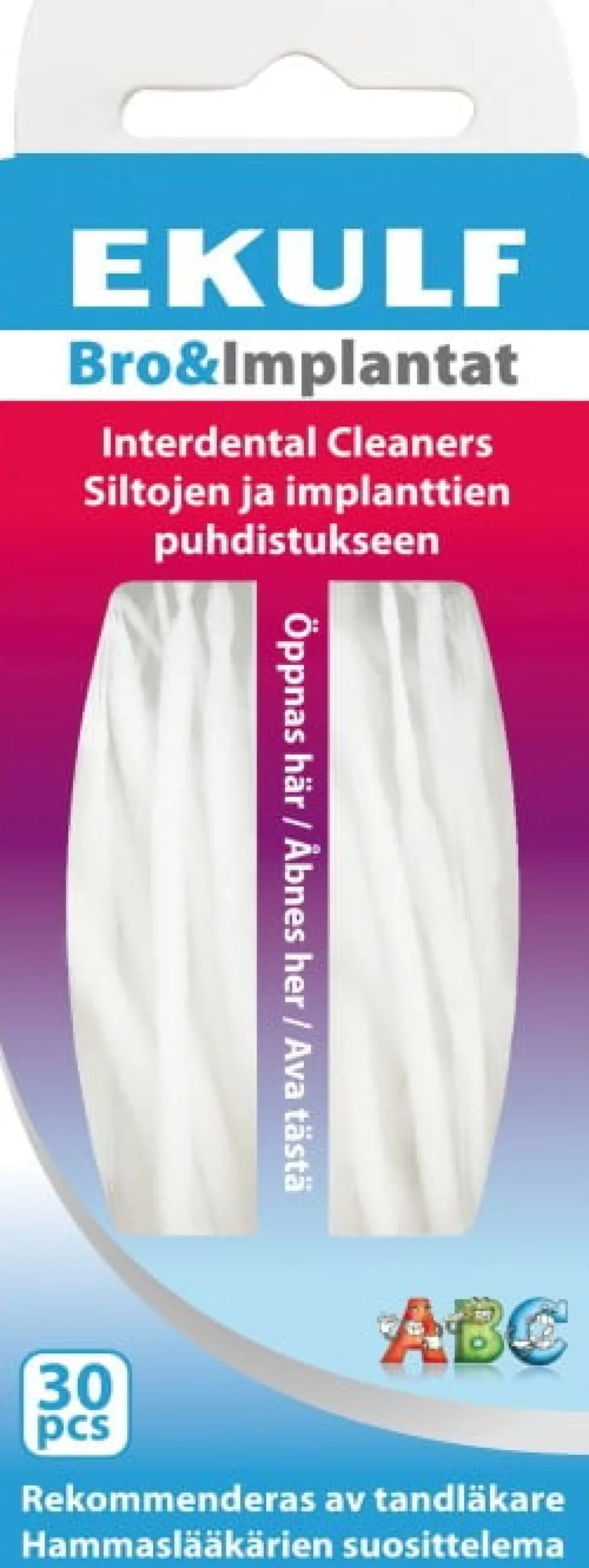 Ekulf Interdental cleaners tandtråd 30 st