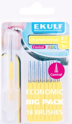 EKULF PH Professional Konisk 0,7 mm 18 st