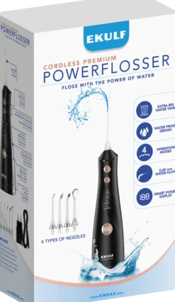 EKULF PowerFlosser Premium Black