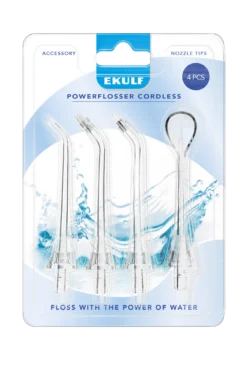 EKULF PowerFlosser Premium 4-pack Refill
