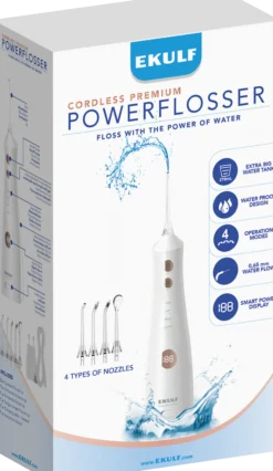 EKULF PowerFlosser Premium White