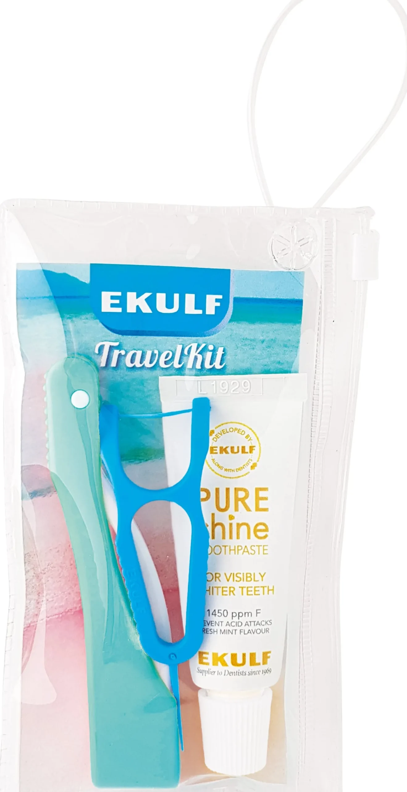 EKULF Travelkit Resetandborste & Tandkräm