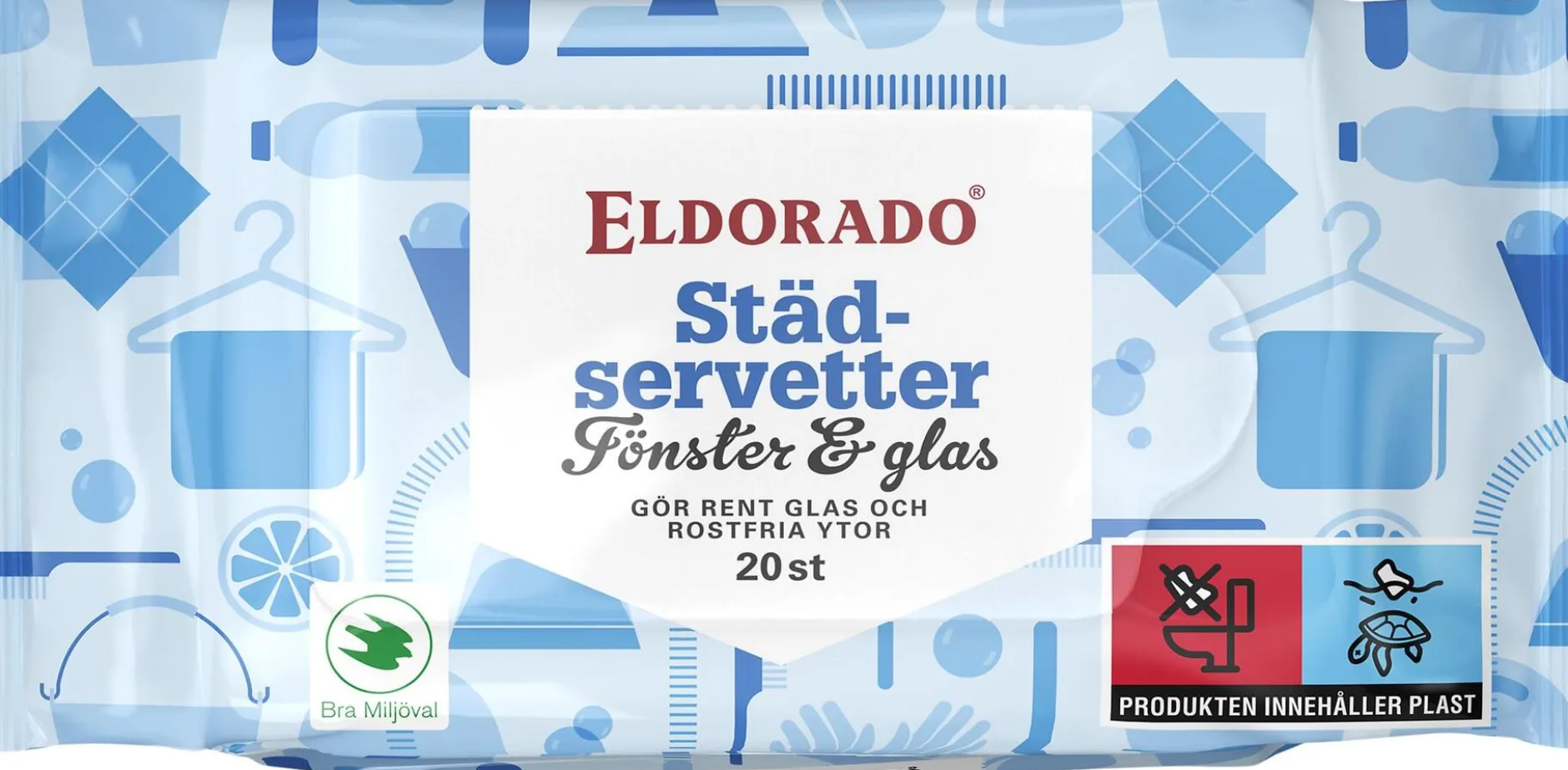 Eldorado Städservetter Fönster & Glas 20 st