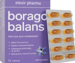 Elexir Pharma Borago Balans 72 kapslar