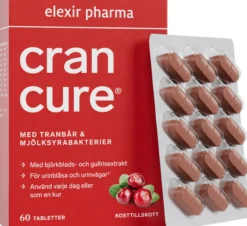 Elexir Pharma Cran Cure® 60 tabletter