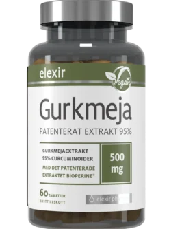 Elexir Pharma Gurkmeja 60 tabletter