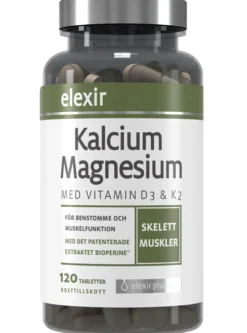 Elexir Pharma Kalcium Magnesium 120 tabletter