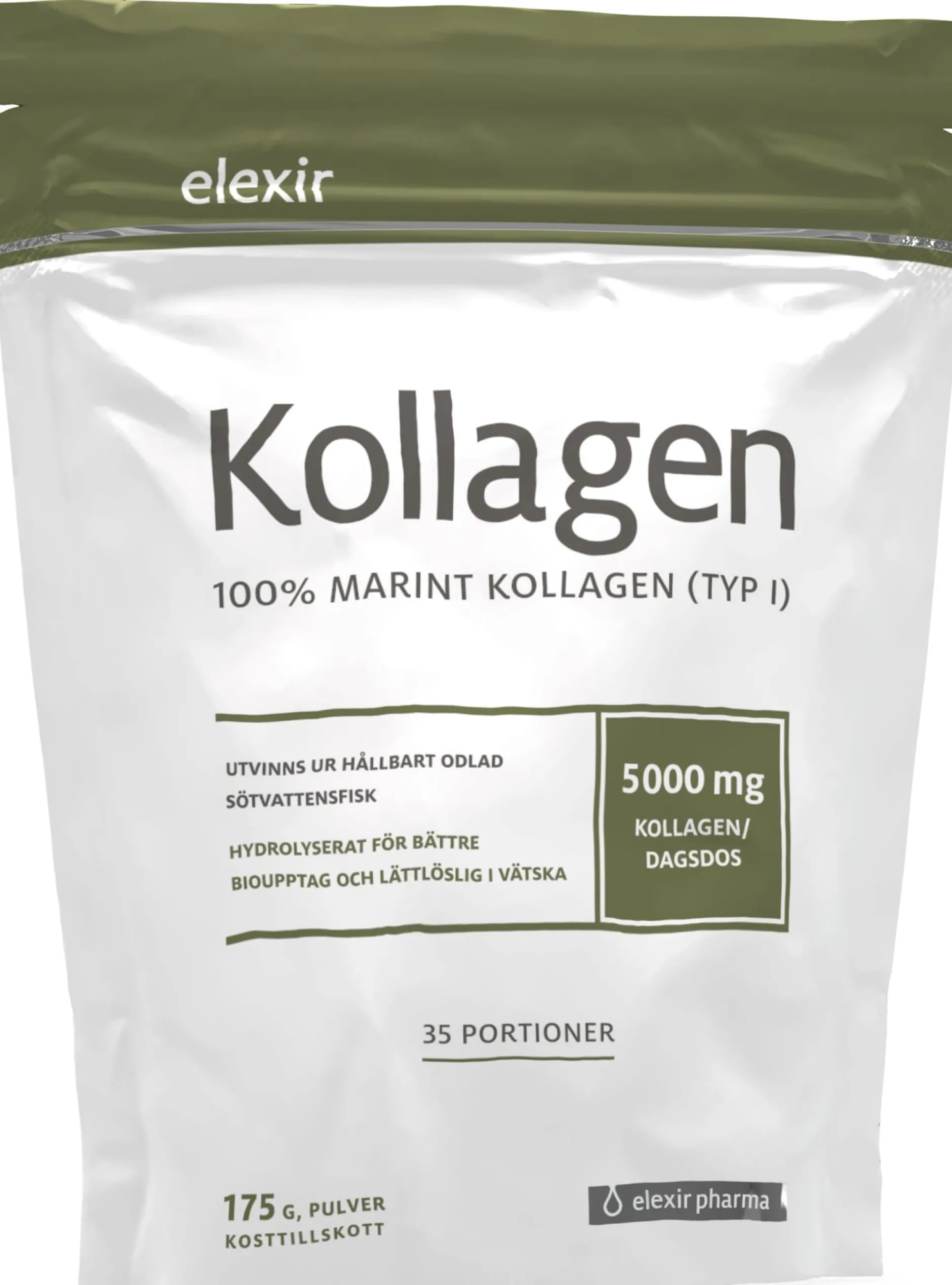 Elexir Pharma Kollagen Pulver 175g