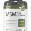 Elexir Pharma MSM + Vitamin-C 120 tabletter