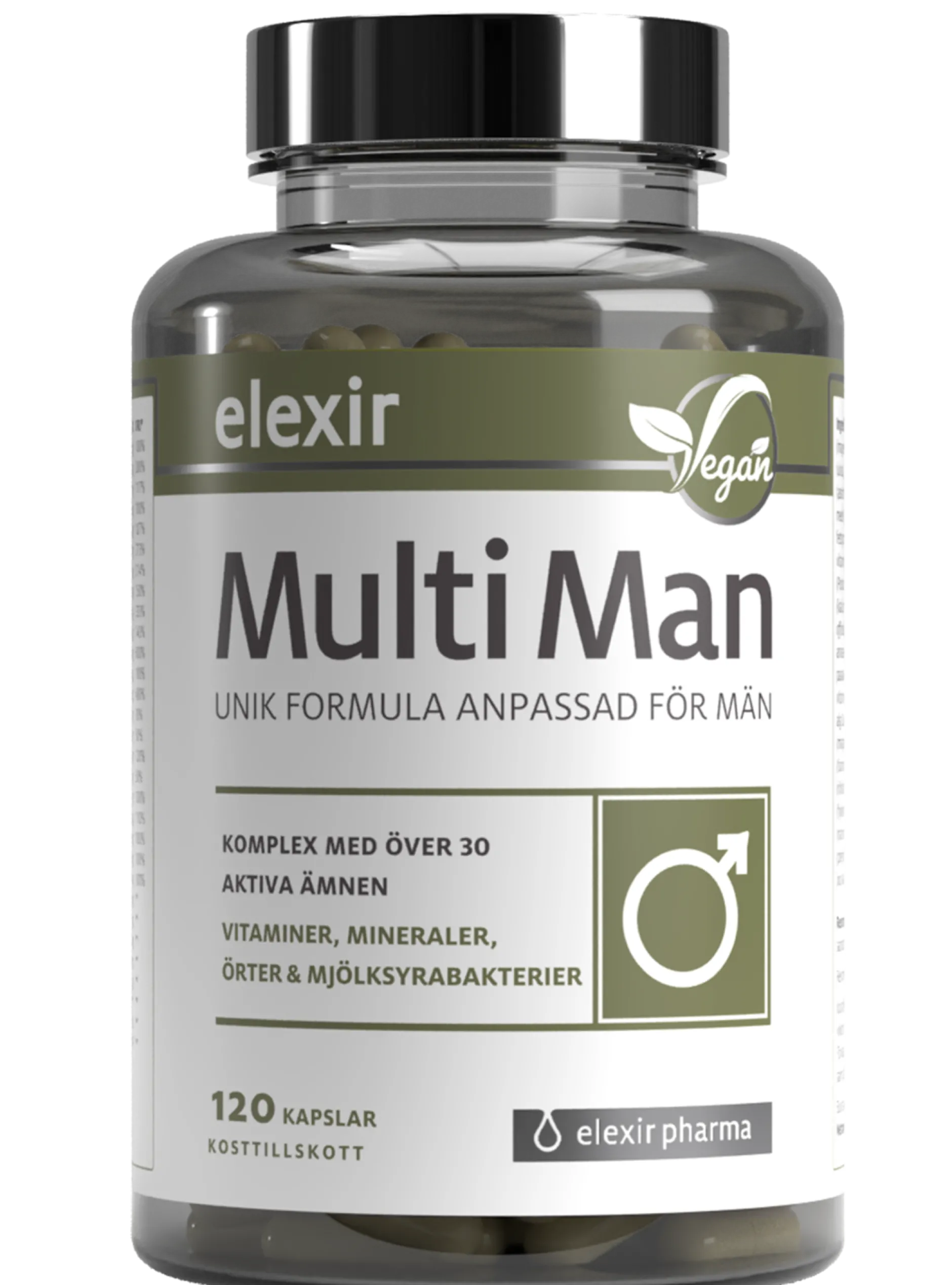Elexir Pharma Multi Man 120 kapslar