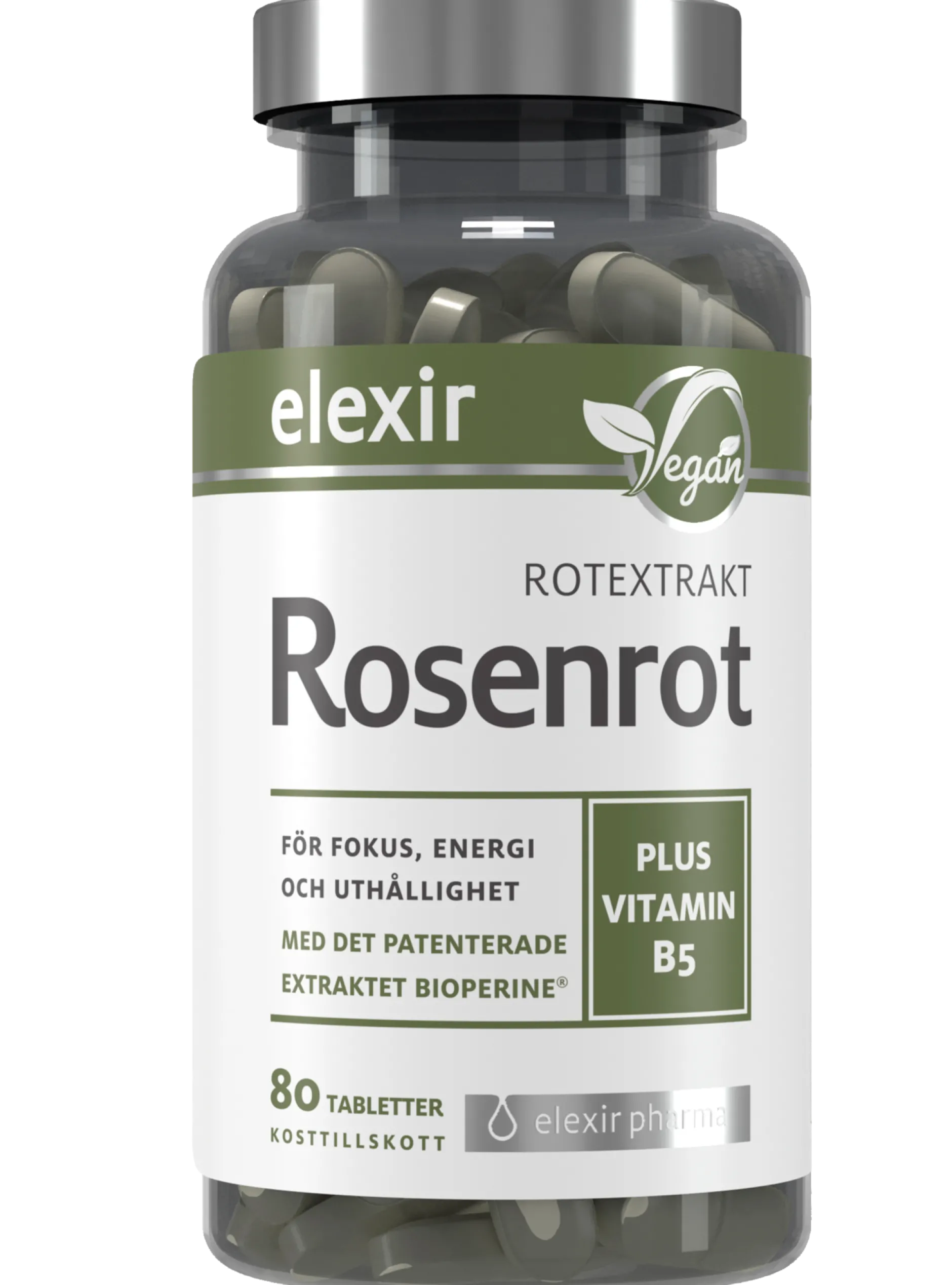 Elexir Pharma Rosenrot 80 tabletter