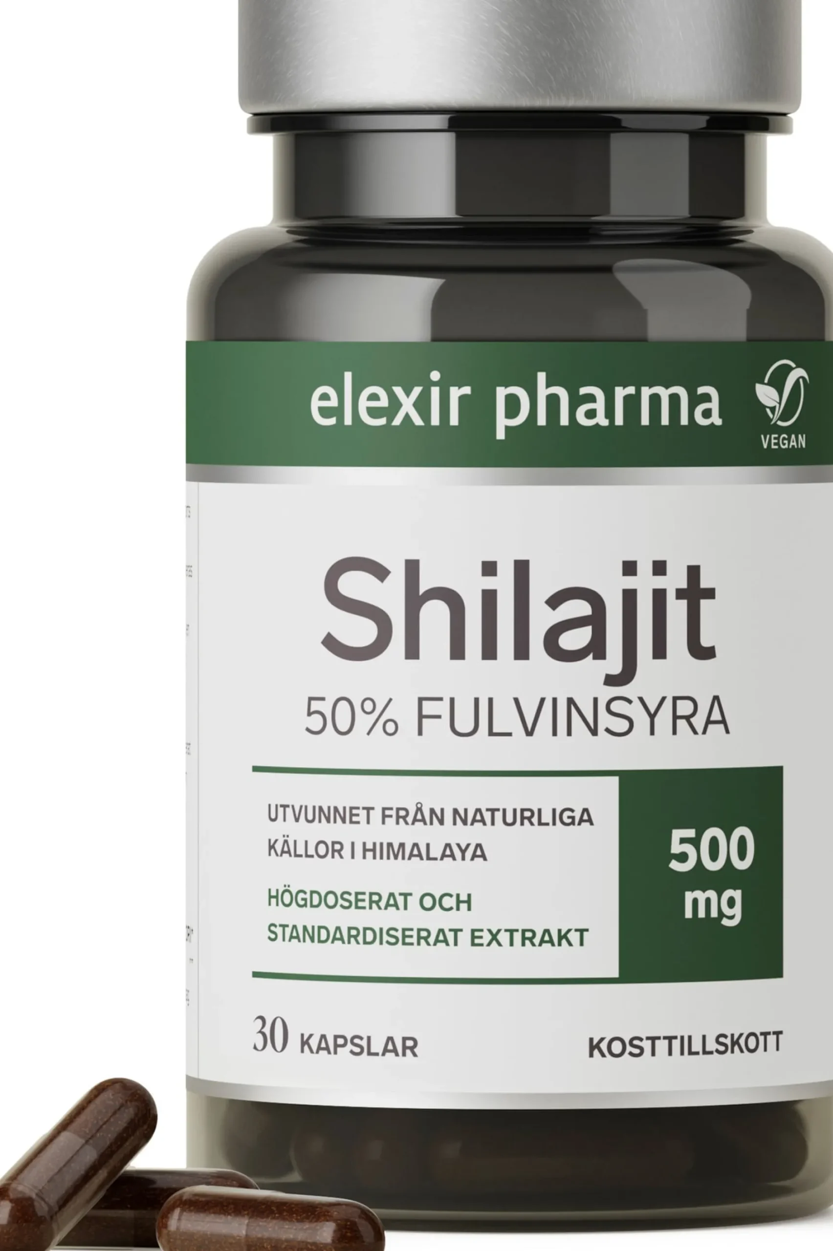 Elexir Pharma Shilajit 30 kapslar