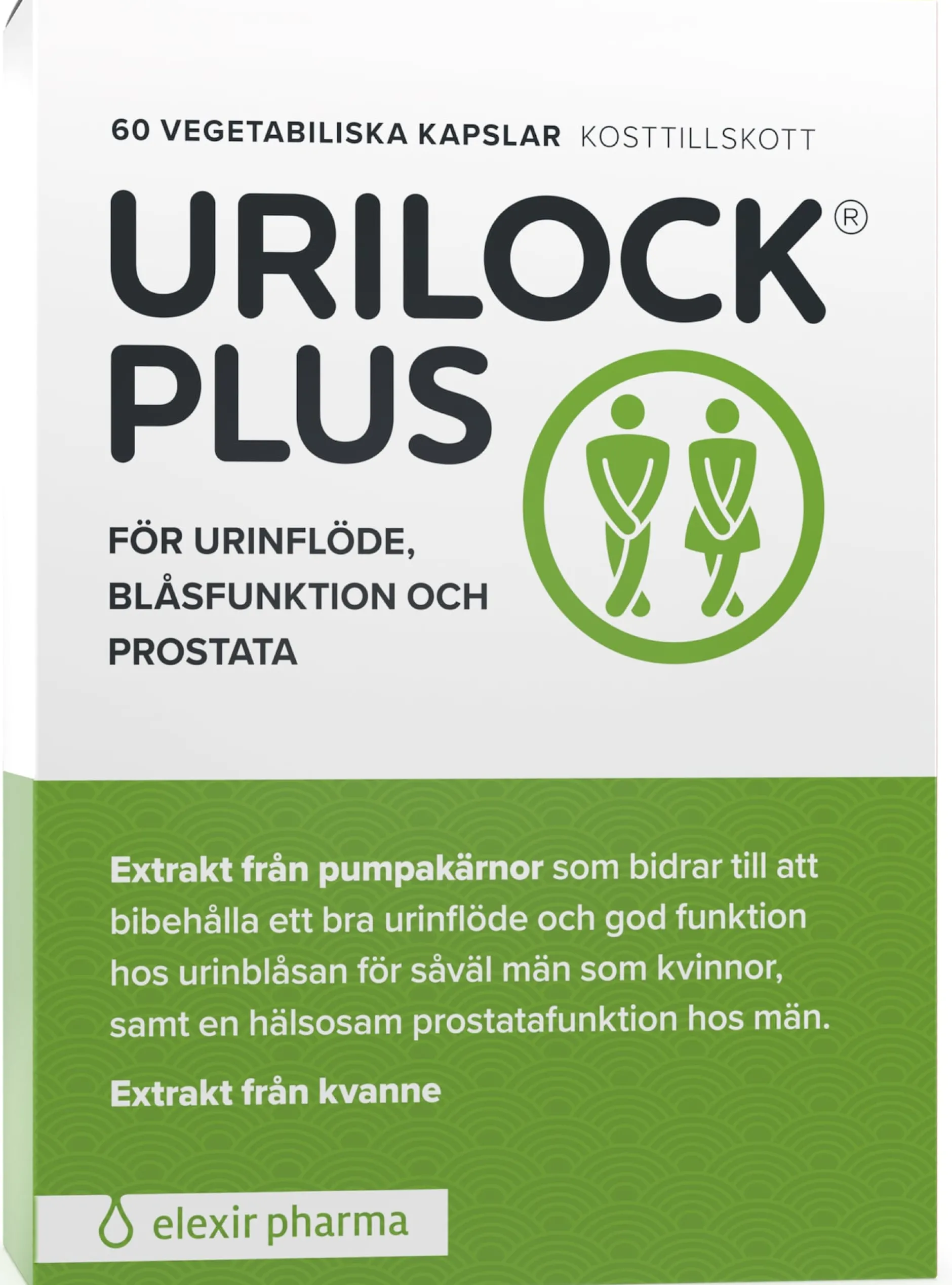 Elexir Pharma Urilock Plus 60 kapslar