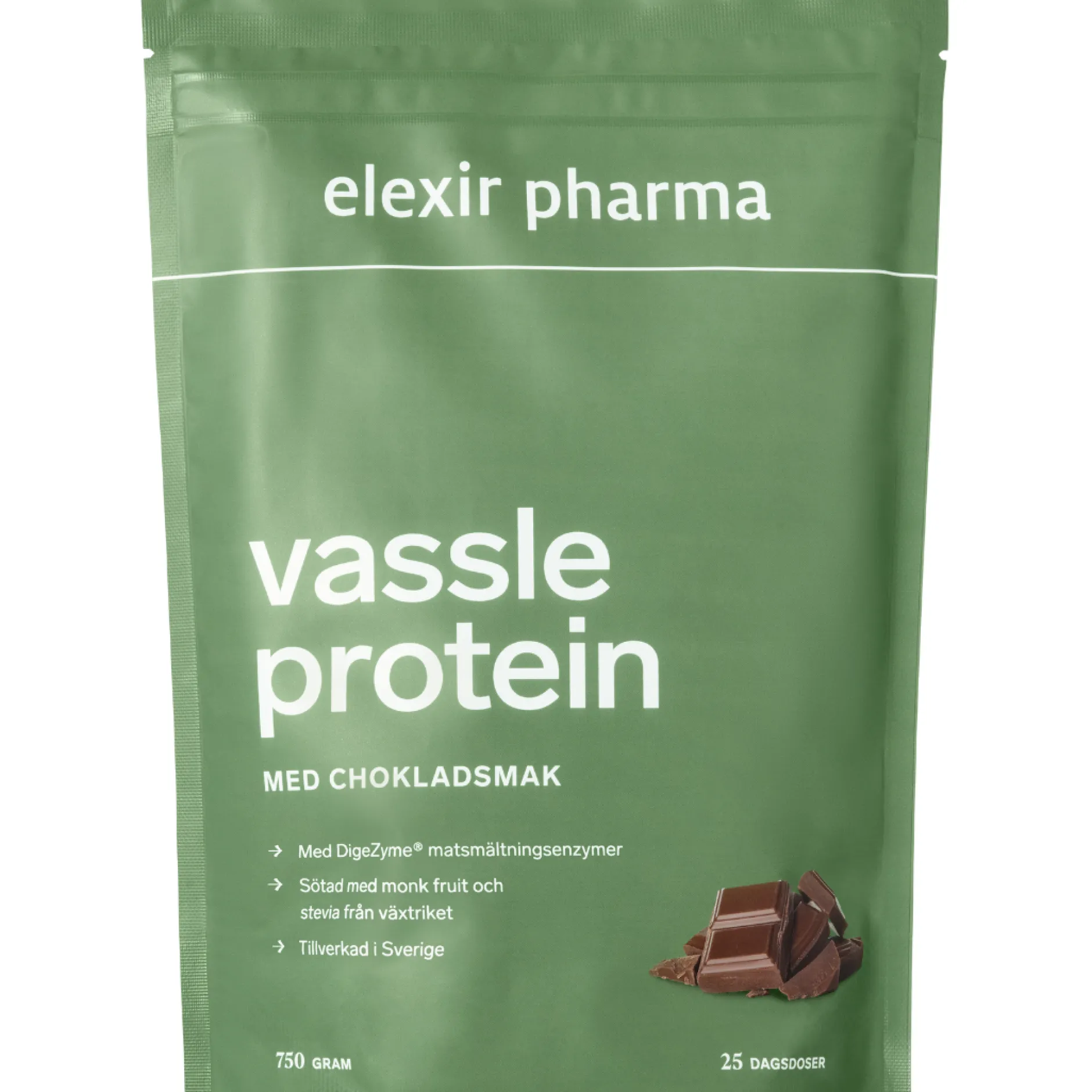 Elexir Pharma Vassleprotein Choklad 750 g