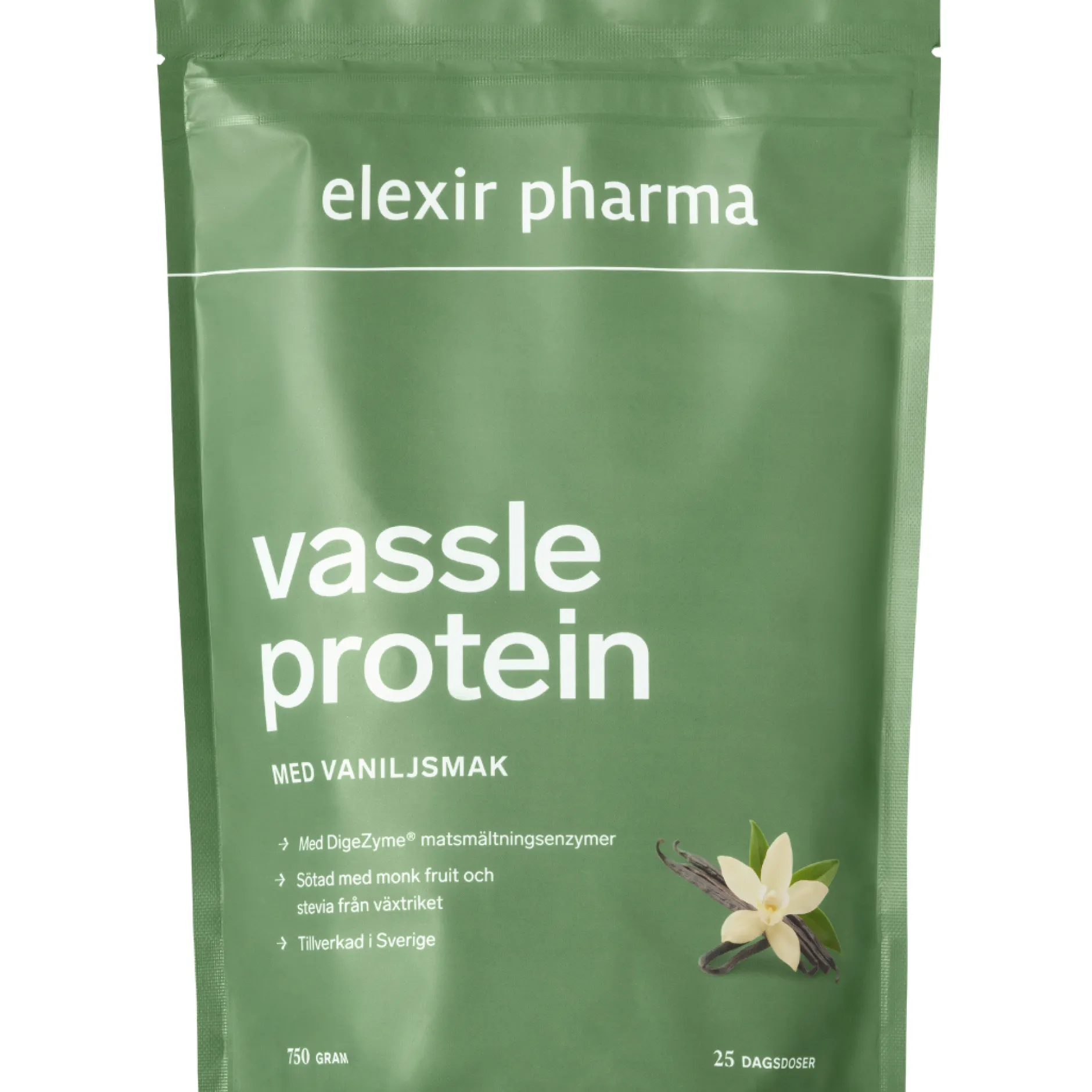 Elexir Pharma Vassleprotein Vanilj 750 g