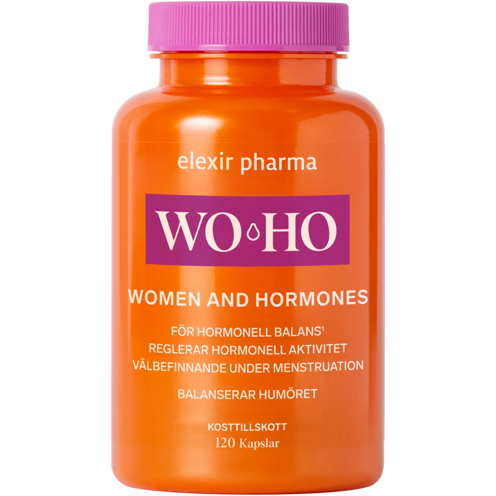 Elexir Pharma WO-HO Women & Hormones 120 kapslar