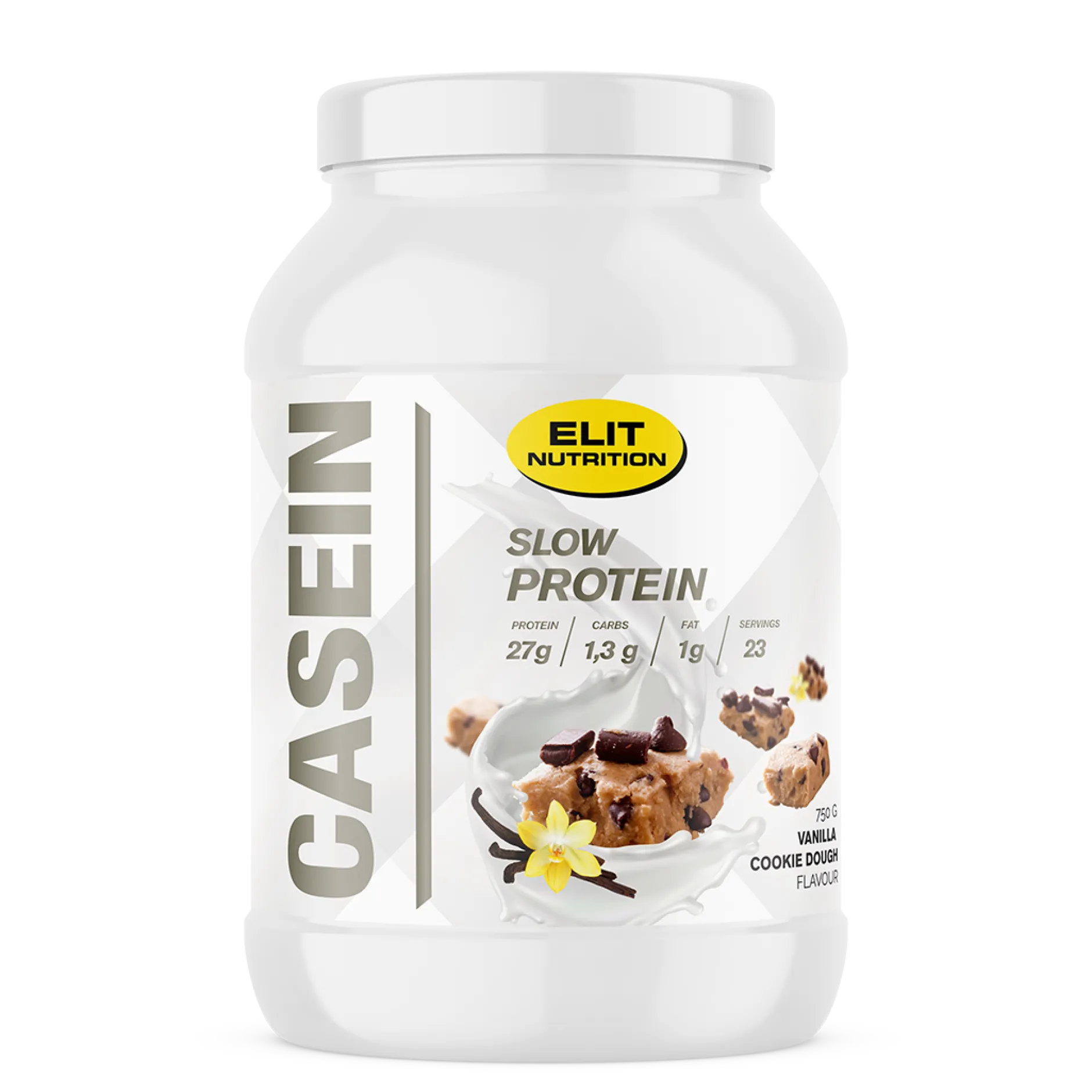 Elit Nutrition Kasein Protein Vanilla Cookie Dough 750 g