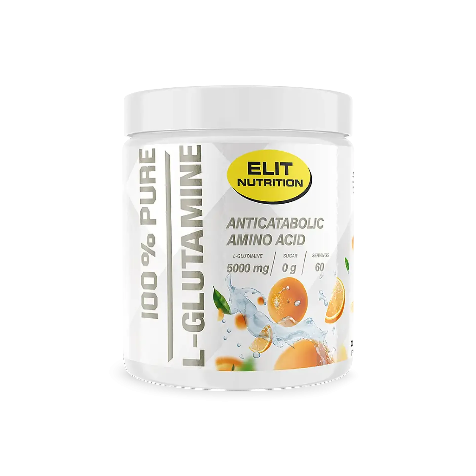 Elit Nutrition 100% rent L-glutamine Orange 300 g