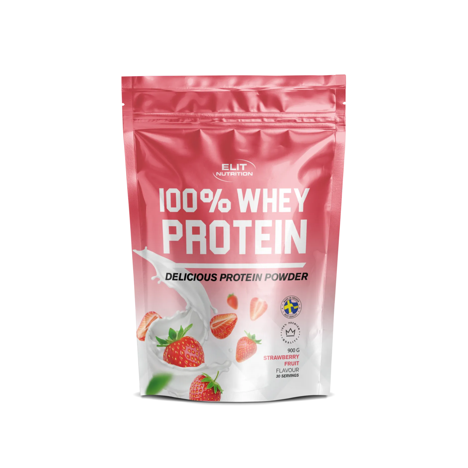Elit Nutrition 100% Whey Strawberry Fruit 900 g