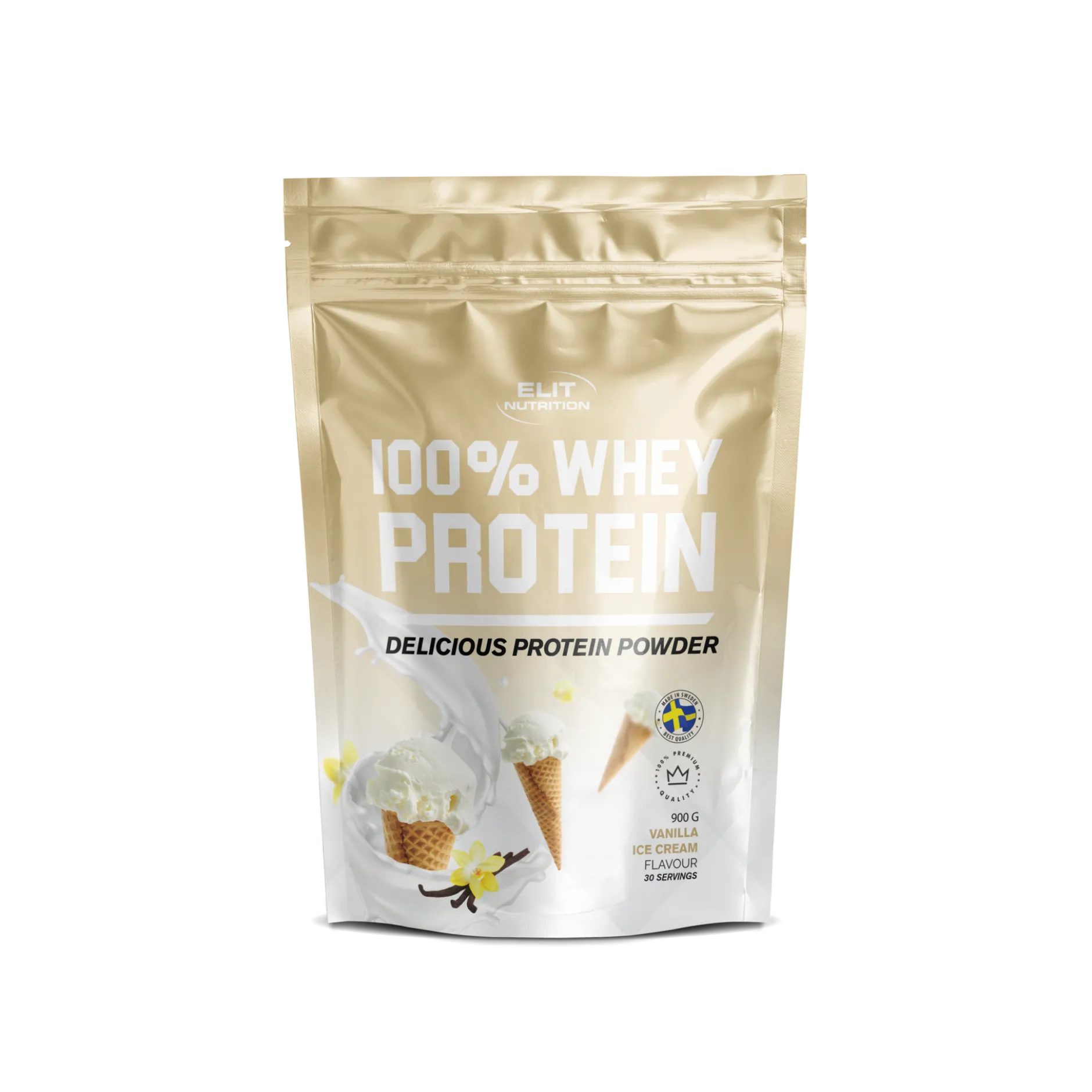 Elit Nutrition 100% Whey Vanilla 900 g