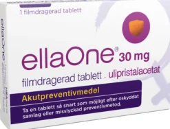 EllaOne Akutpreventivmedel 30 mg 1 filmdragerad tablett