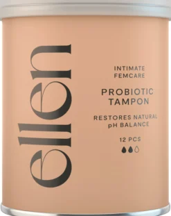 Ellen Probiotic Tampon Medium 8 st