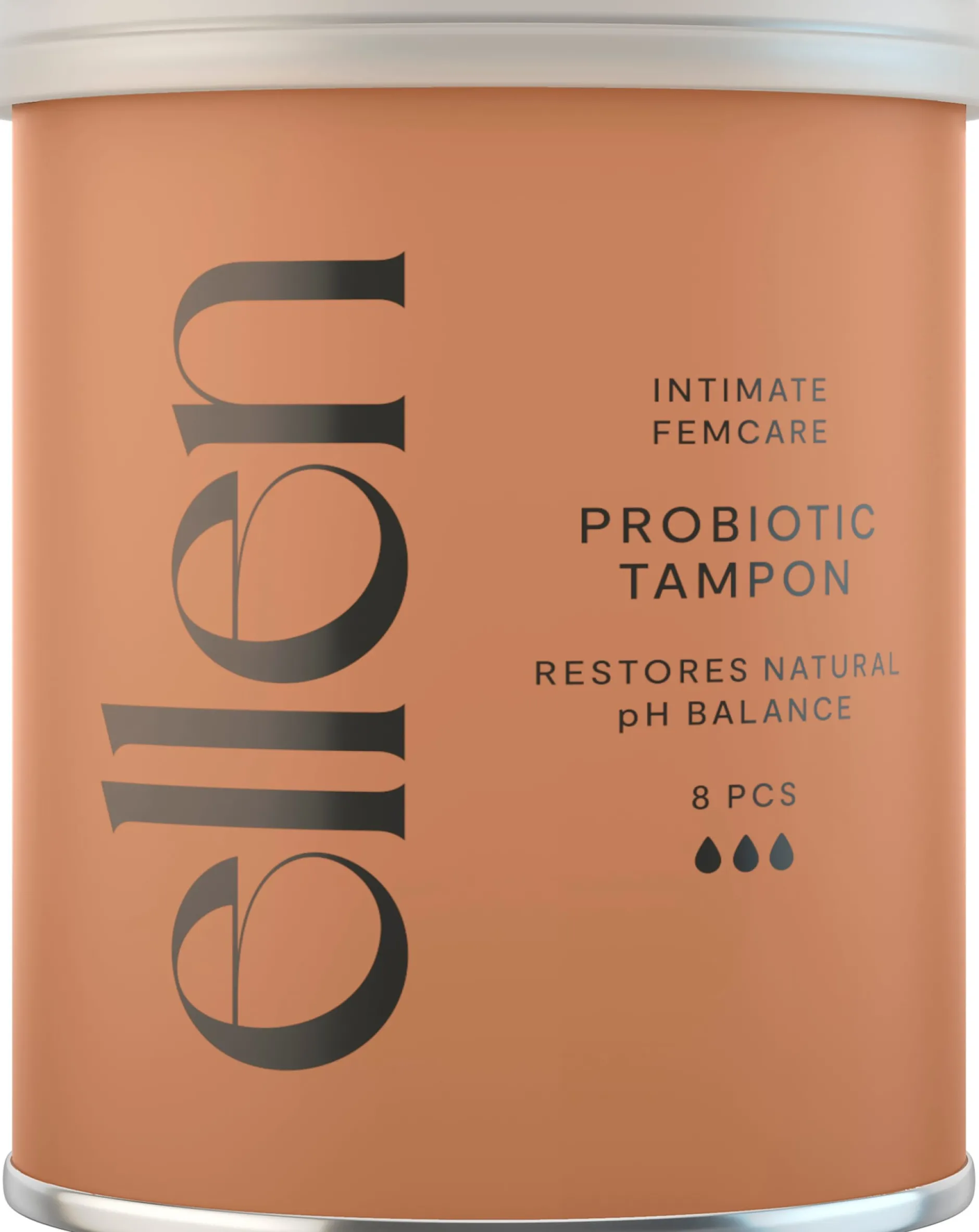 Ellen Probiotic Tampon Rich 8 st