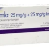 EMLA kräm 25 mg/g + 25 mg/g, 5 gr