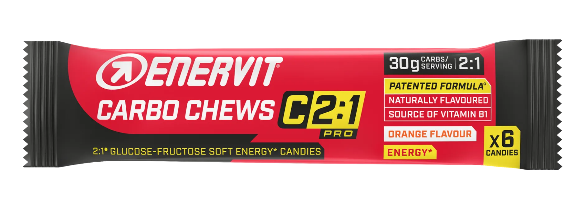 Enervit E.Sport Carbo Chews 2:1 3x34g 3-pack
