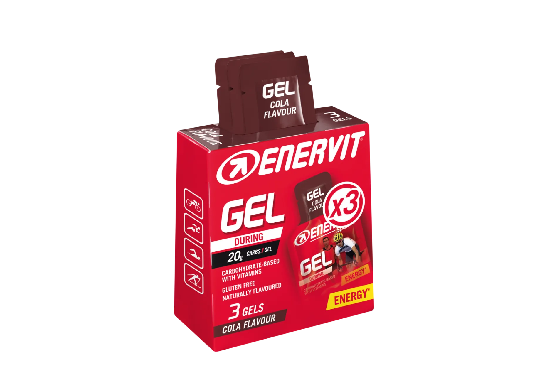 Enervit E.Sport Gel Cola 25ml 3-pack