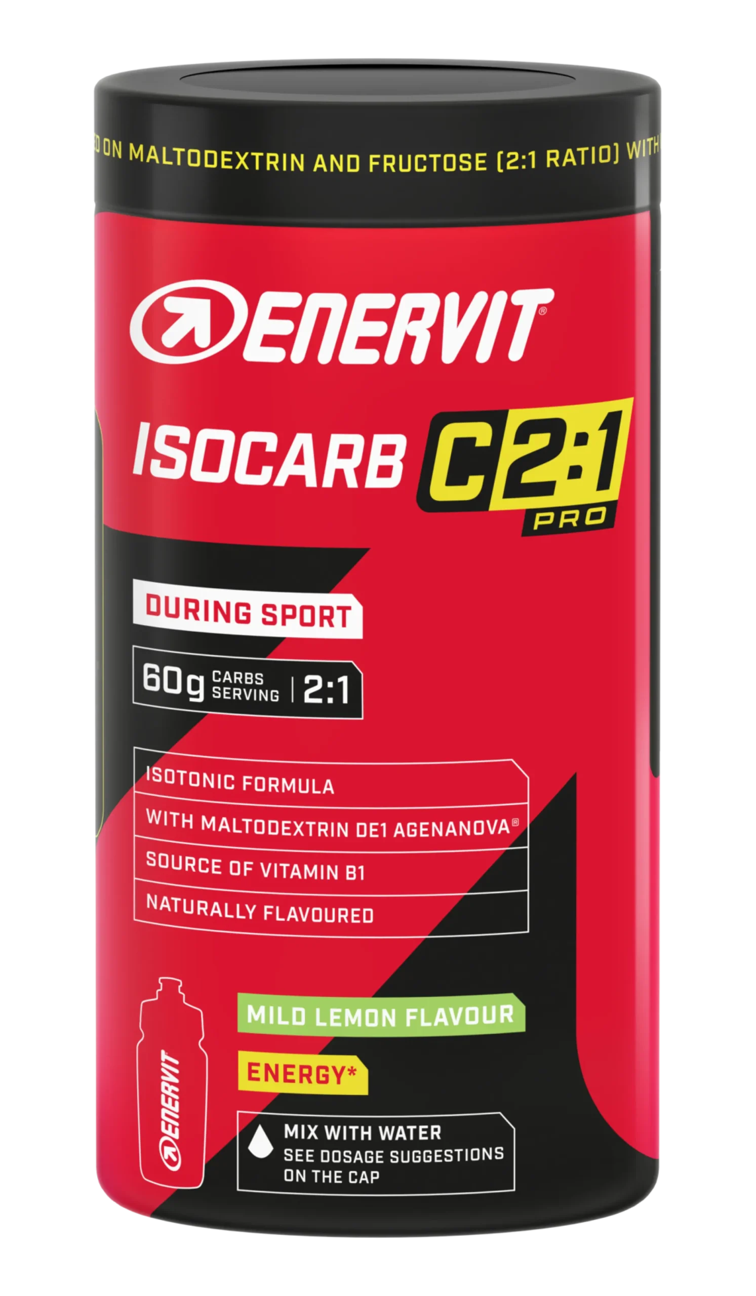 Enervit Isocarb 2:1 Citron 650 g