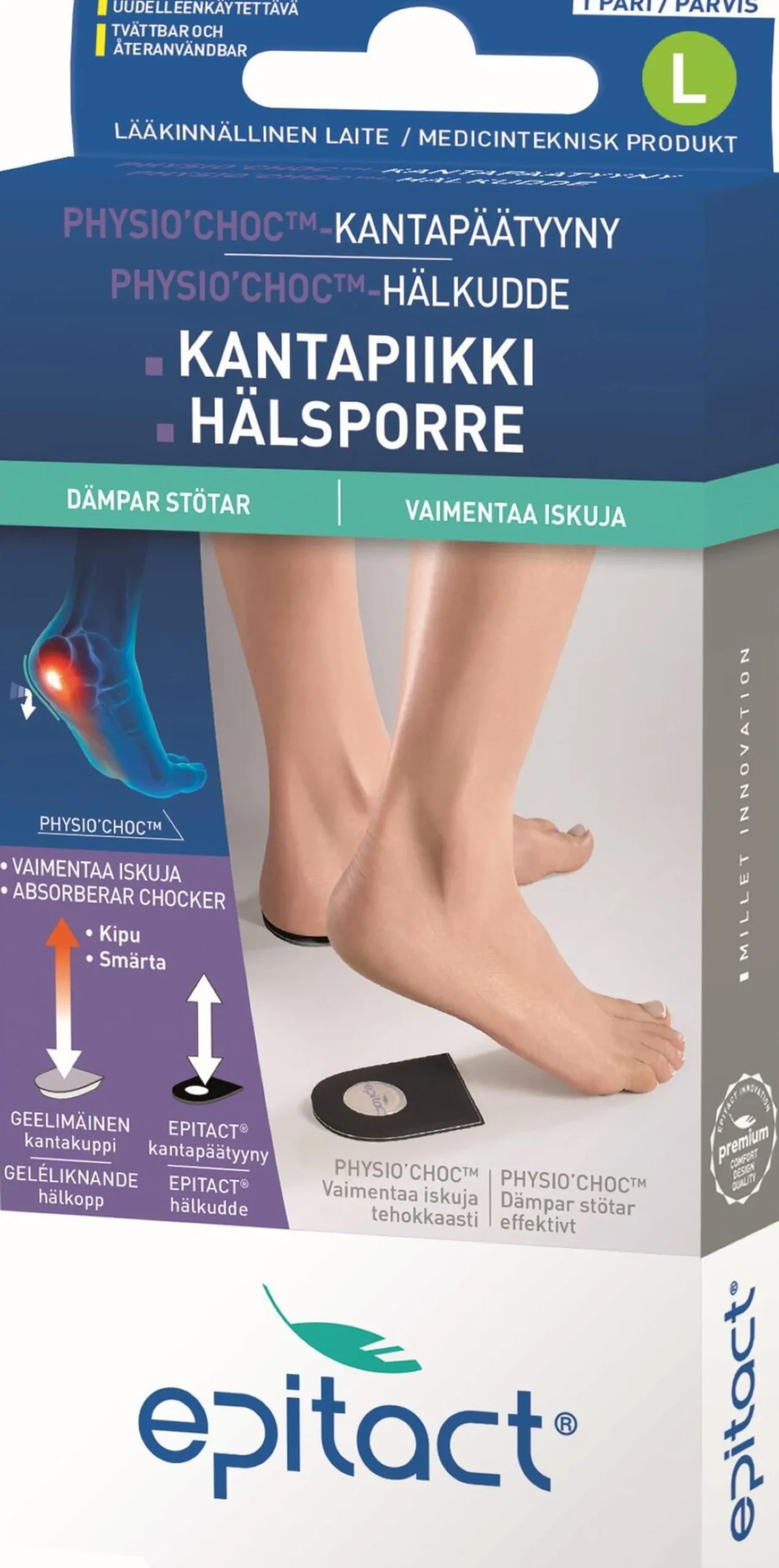 Epitact Physio Hälkudde L 2st